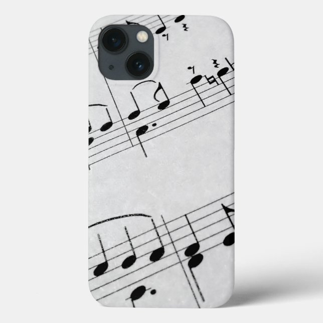 Coques Case-Mate iPhone Notes musicales (Verso)