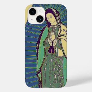 Coque Pour iPhone 14 notre dame de guadalupe