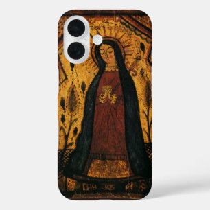 Coque Pour iPhone 16 Notre-Dame de Guadalupe par Pedro Antonio Fresquis