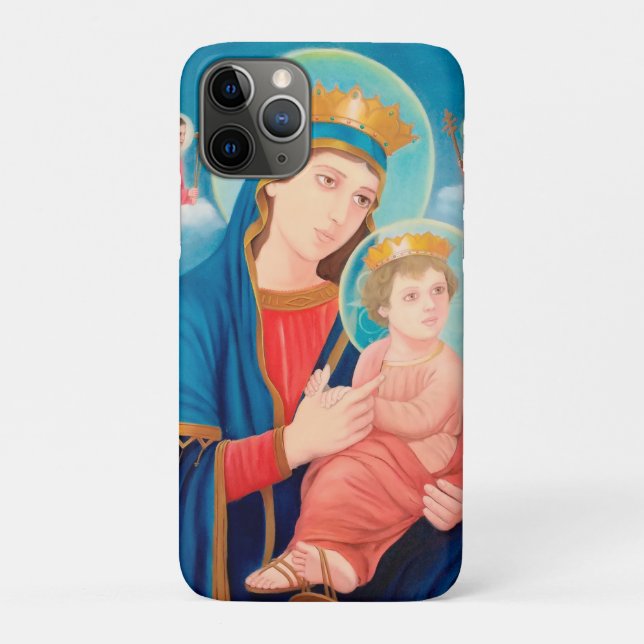 Coques Case-Mate iPhone Notre-Dame de Perpétuel aide catholique (Dos)