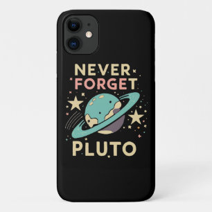 Case-Mate iPhone Case N'oubliez jamais la science spatiale de Pluton