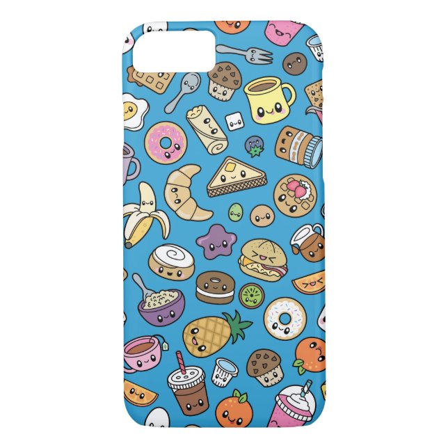 Coques Case-Mate iPhone Nourriture de petit déjeuner mignonne (Dos)