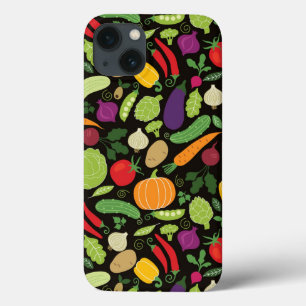 Etui iPhone Case-Mate Nourriture sur un arrière - plan noir