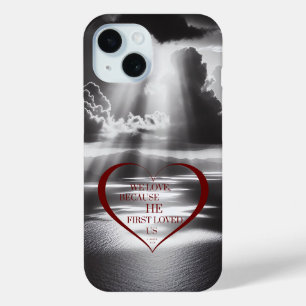 Coque Pour iPhone 15 Nous aimons parce que le cas du téléphone