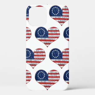 Case-Mate iPhone Case Nous Le Peuple Le Coeur Du Drapeau Américain