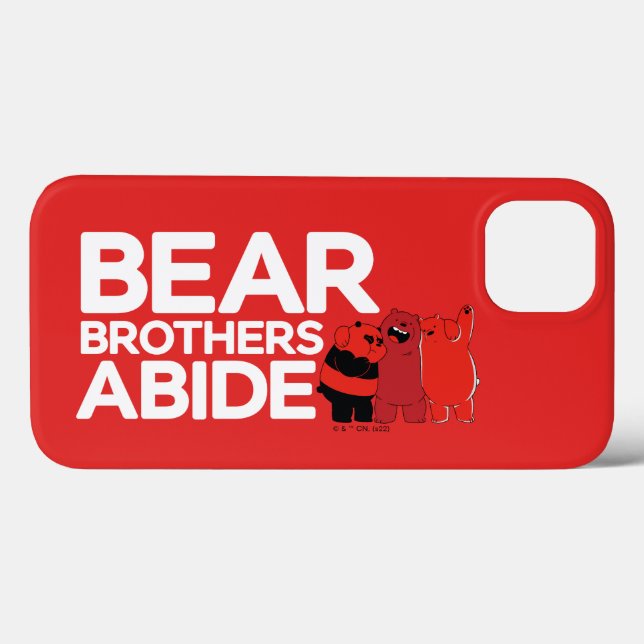 Coques Case-Mate iPhone Nous Ours nu - Ours Frères Abide (Verso (horizontal))