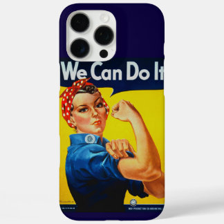 Coques iPhone 16 Pro Max Nous pouvons le faire Rosie le Riveter