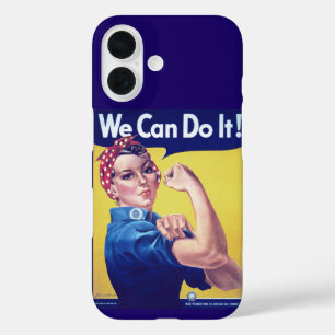 Coque Pour iPhone 16 Nous pouvons le faire Rosie le Riveter États-Unis