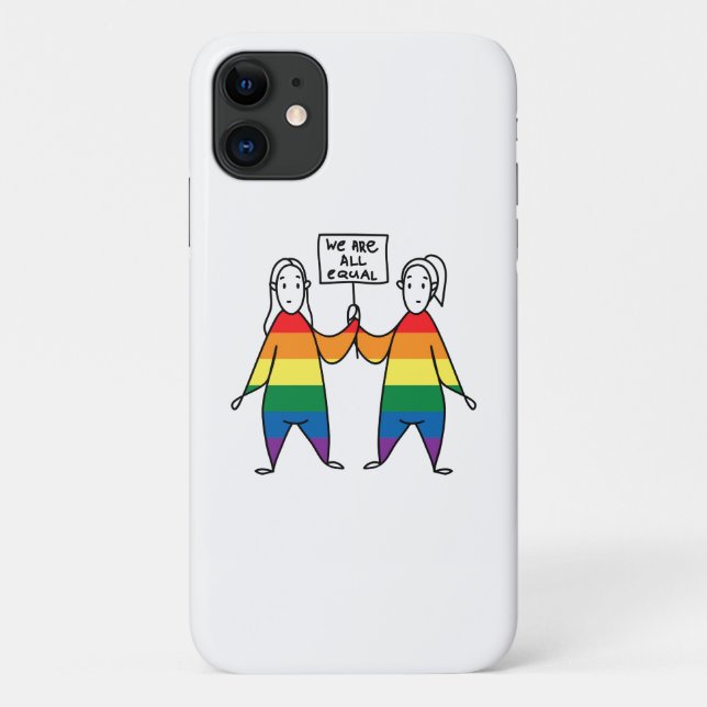 Coques Case-Mate iPhone Nous sommes tous égaux (Dos)
