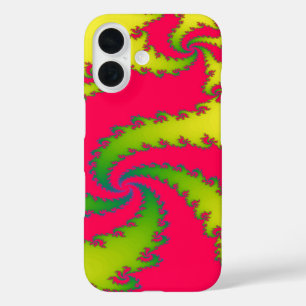 Coque Pour iPhone 16 Nouvel An Chinois Dragon Fractal