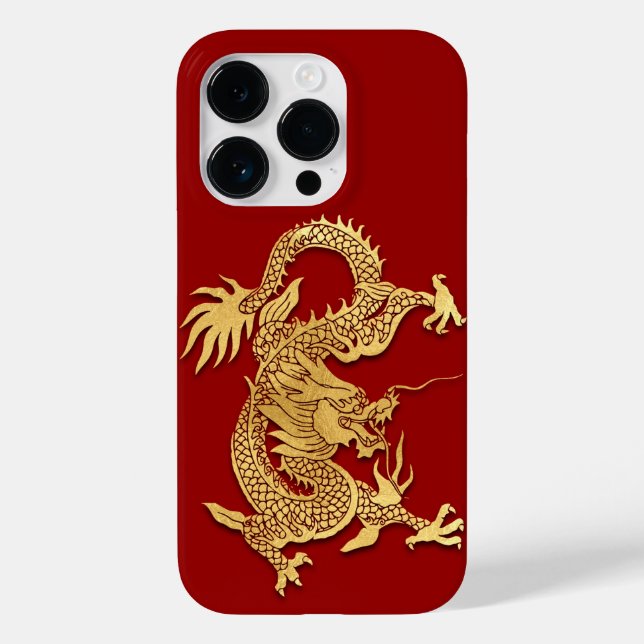 Coques Case-Mate iPhone Nouvel An chinois du Dragon Zodiac Anniversaire iP (Verso)