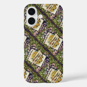 Coque Pour iPhone 16 Nouvel An Victorien Vintage