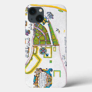 Etui iPhone Case-Mate Nouvelle carte d'Amsterdam, 1661