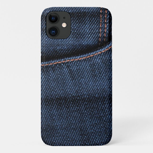 Coques Case-Mate iPhone Nouvelle poche Jeans bleu (Dos)