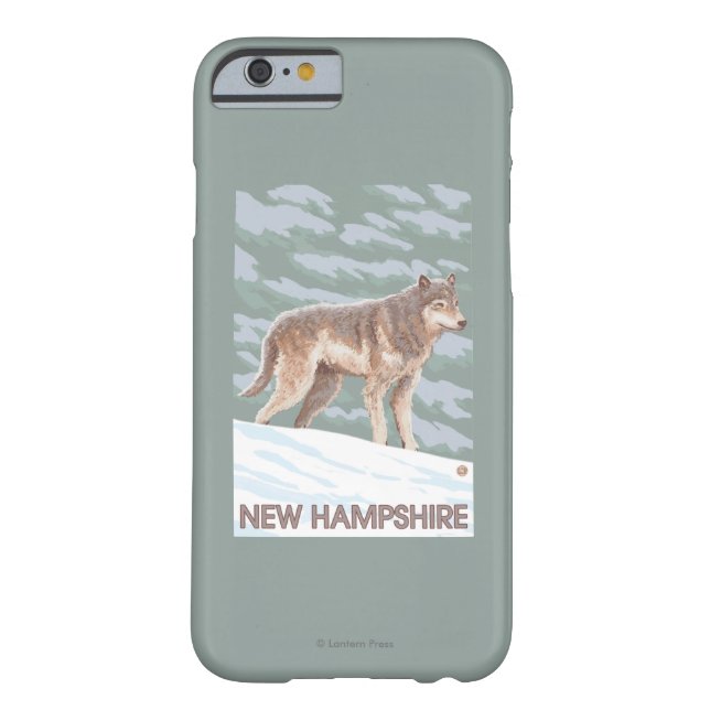 Coques Case-Mate iPhone Nouvelle scène de HampshireWolf (Dos)