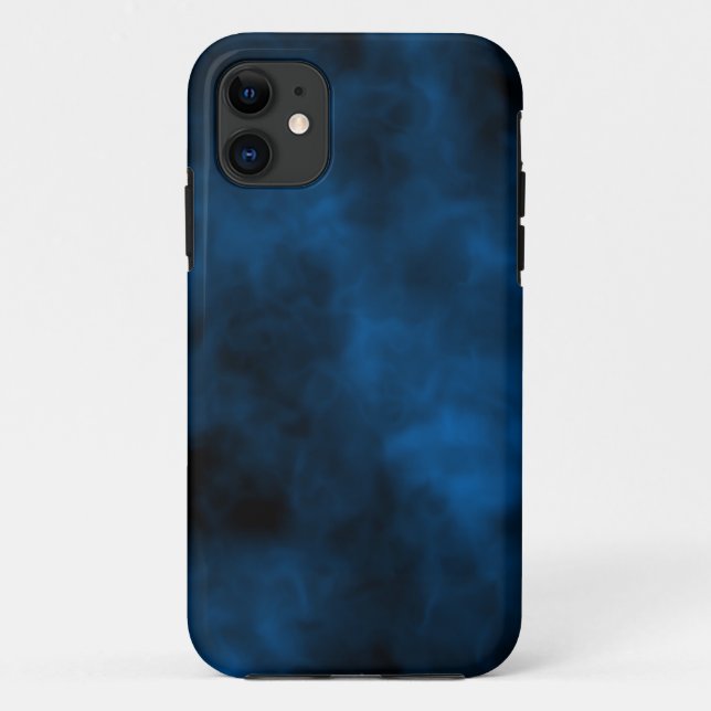 Coques Case-Mate iPhone nuages bleu foncé (Dos)