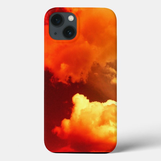 COQUES Case-Mate iPhone NUAGES DANS LE CIEL ROUGE (Verso)
