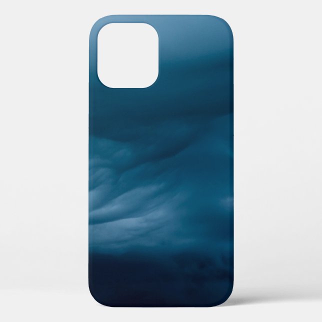 Coques Case-Mate iPhone Nuages de cumulus bleus (Verso)