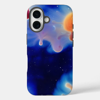 Coque Pour iPhone 16 nuages d'étoiles dans l'espace