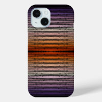 Nuances D'Aquarelle Salée Orange Et Violet