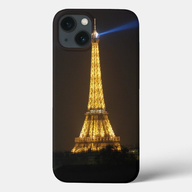 Coques Case-Mate iPhone Nuit de Tour Eiffel (Verso)