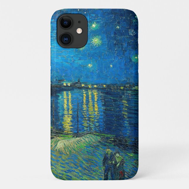 Coques Case-Mate iPhone Nuit de Vincent Van Gogh sur le Rhône (Dos)