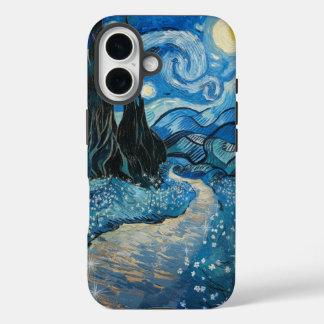 Coque Pour iPhone 16 Nuit étoilée