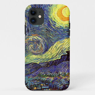 Coque iPhone 11 Nuit étoilée de Vincent van Gogh