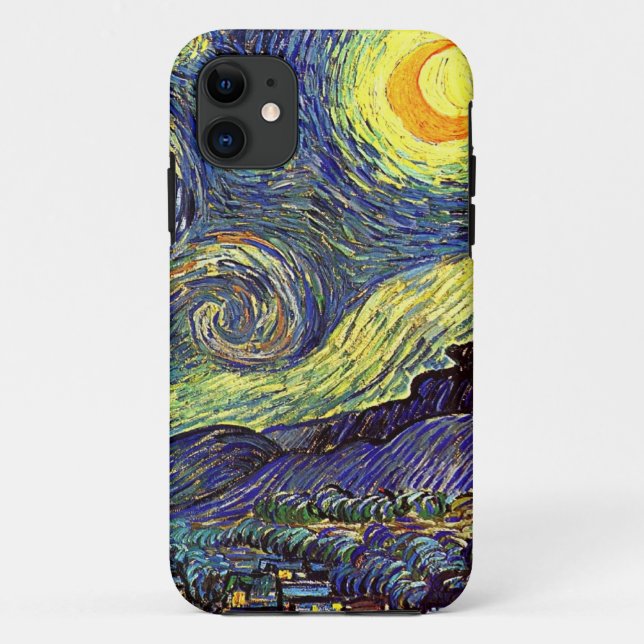 Coques Case-Mate iPhone Nuit étoilée de Vincent van Gogh (Dos)