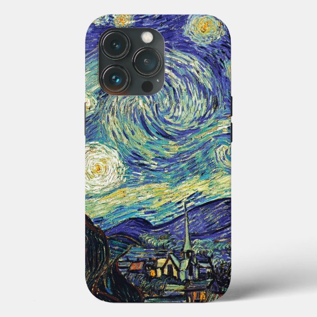 Coques Case-Mate iPhone Nuit étoilée par van Gogh (Verso)