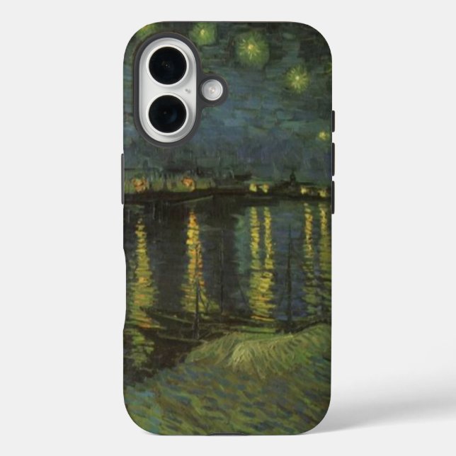 Coques Case-Mate iPhone Nuit étoilée sur le Rhône (Verso)