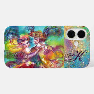 COQUES iPhone 16  NUIT MASQUÉRADE / MONOGRAMME DE DANSE CARNAVALE