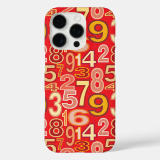 Coques iPhone 16 Pro Number pattern