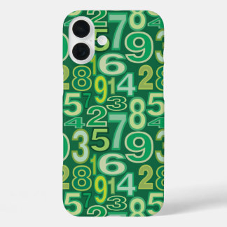 Coques iPhone 16 Plus Number pattern