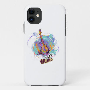Case-Mate iPhone Case numériquement conception de guitare peinte