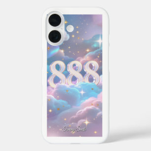 Coque Pour iPhone 16 Numéro d'ange holographique - Manifestation cosmiq