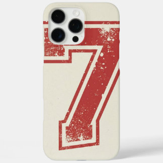 Coques iPhone 16 Pro Max numéro sept chanceux