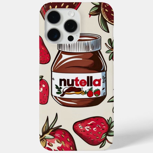 Coques Case-Mate iPhone Nutella (Verso)