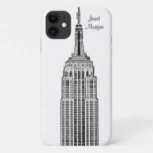 Case-Mate iPhone Case NYC Skyline - Empire State Building Etted look