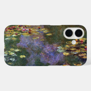 Coque Pour iPhone 16 Nymphéas par Claude Monet, Art de la Nature Vintag