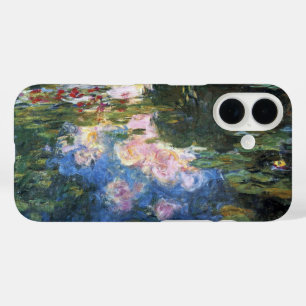 Coque Pour iPhone 16 Nymphéas par Claude Monet, Art du jardin vintage