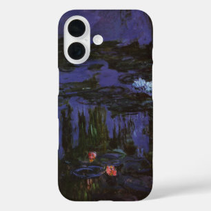 Coque Pour iPhone 16 Nymphéas par Claude Monet, Impressionnisme Vintage