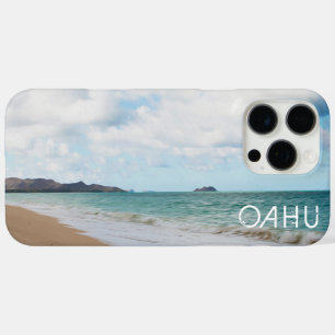 Coques iPhone 16 Pro Max Oahu Hawaii Waves & Beach Oil Paint Art numérique