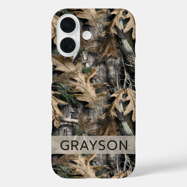 Coques Case-Mate iPhone Oak Tree Camouflage Personalized Case-Mate iPhone (Verso)