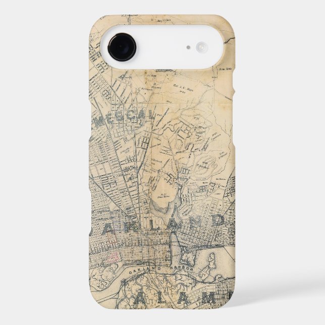 Coques Case-Mate iPhone Oakland, Berkeley, Alameda (Verso)