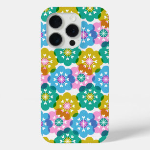 Coque iPhone 15 Pro Oasis printanière - blanc