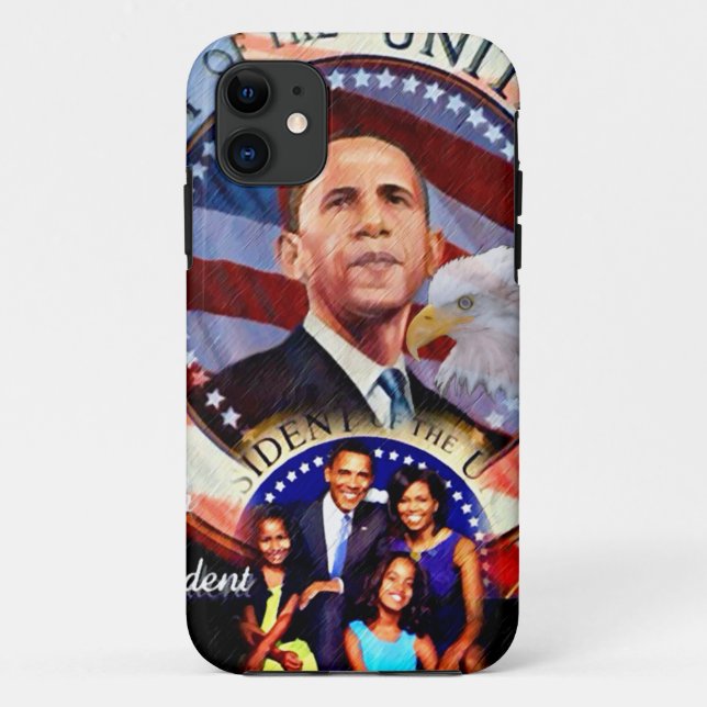 Coques Case-Mate iPhone Obama, 45e président des États-Unis_ (Dos)