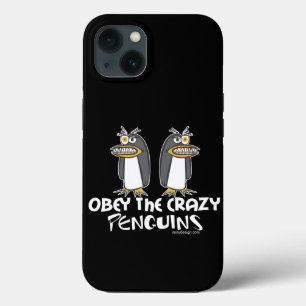iPhone 13 Coque Obéissez les pingouins fous