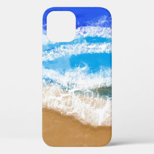 Case-Mate iPhone Case Ocean Art Blue Waves sur Sandy Beach