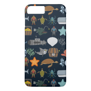 Case-Mate iPhone Case Océan Habitants Motif 1